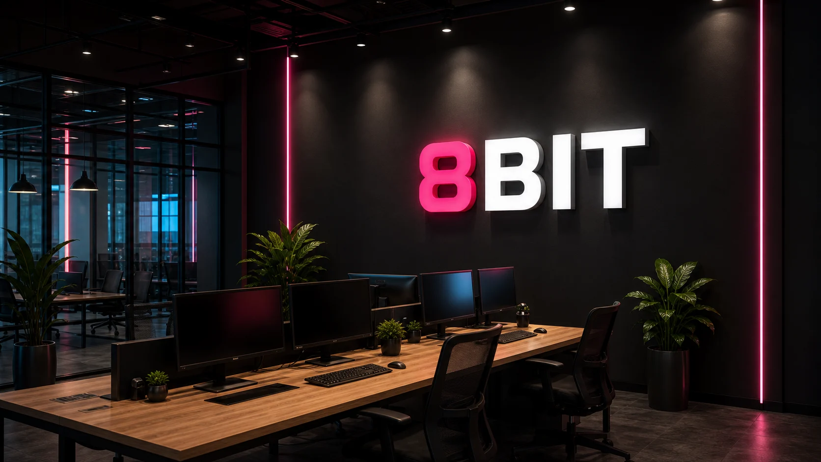 8Bit Advertising office workspace